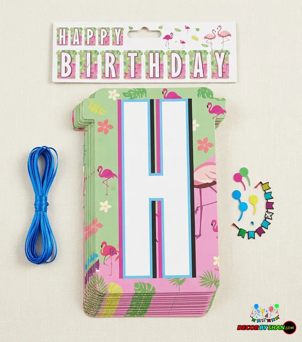 Birthday Letter Banner
