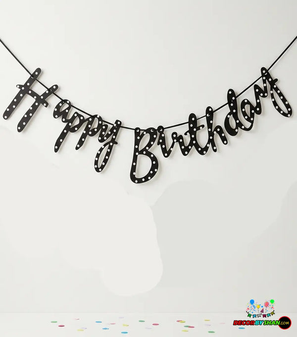 Birthday Letter Banner