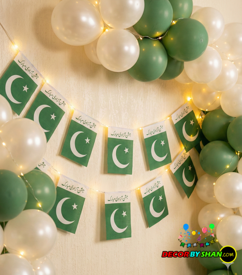 Independence Day Paper Jhandi Buntings