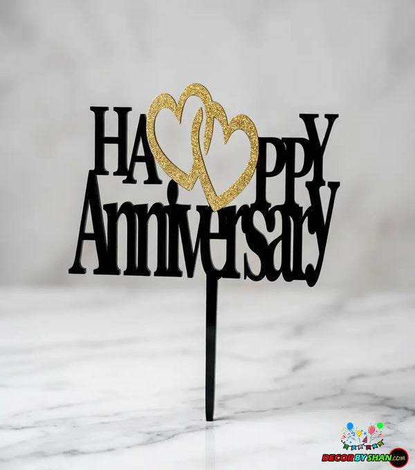 Anniversary Cake Toppers