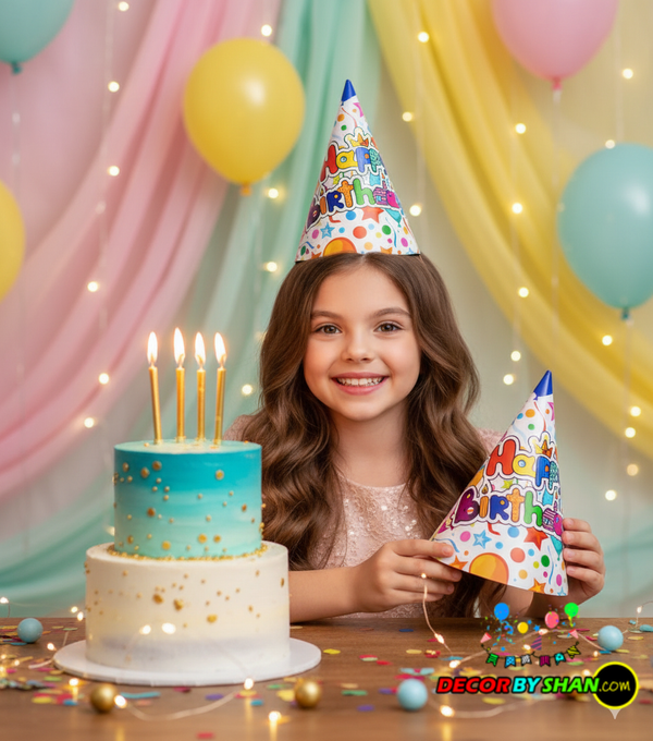 Sadi Gatta Birthday Caps 24cm Medium