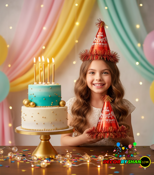 Tie Lari Birthday Cap Medium