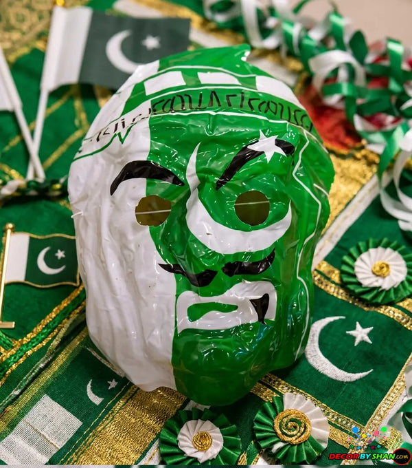Patriotic Independence Day Face Mask – Jashn-e-Azadi Celebration Accessory