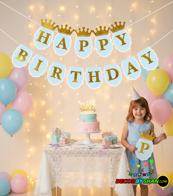 Birthday Letter Banner