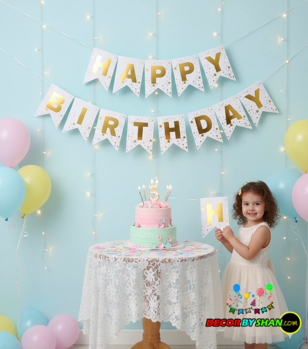 Birthday Letter Banner