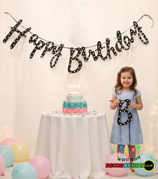 Birthday Letter Banner
