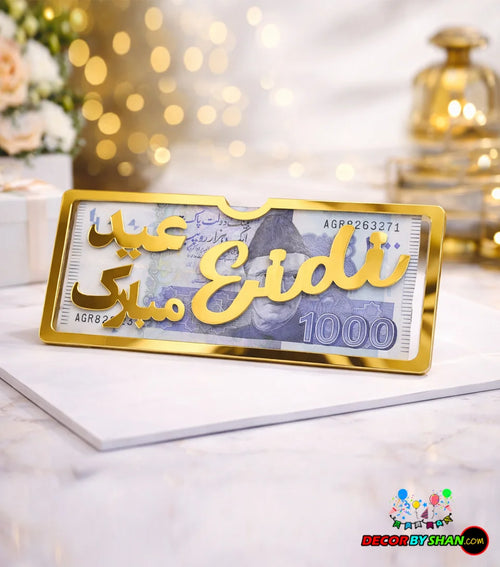 Luxury Golden Acrylic 