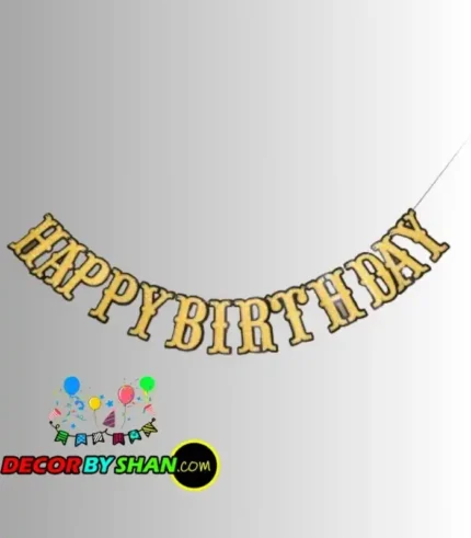 HB Letter Banner Decoration